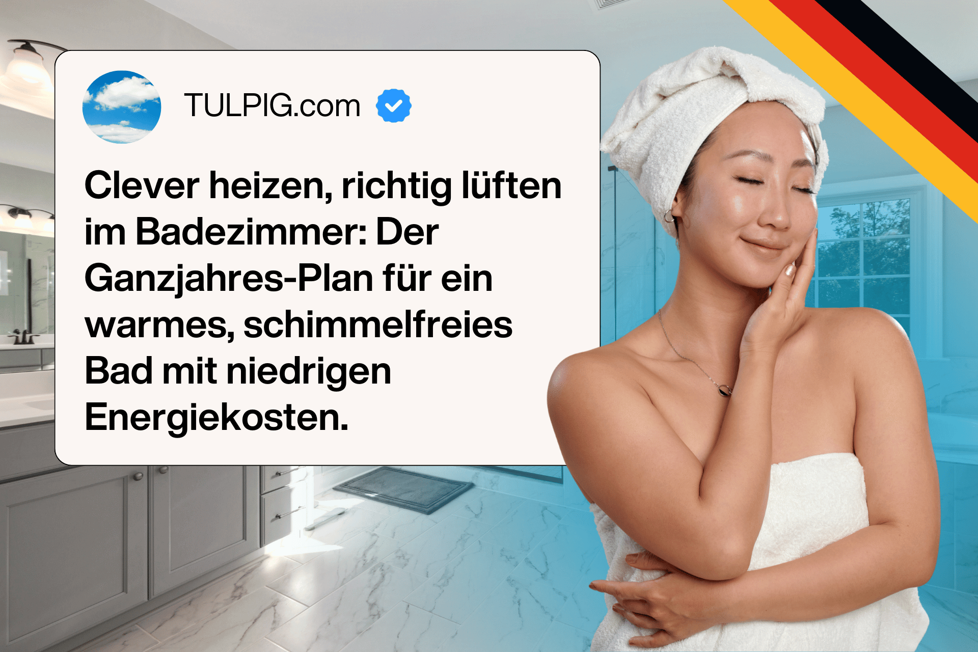 Badezimmer richtig heizen & lüften: Die Ganzjahres-Strategie für Wärme, weniger Kosten und ohne Schimmel