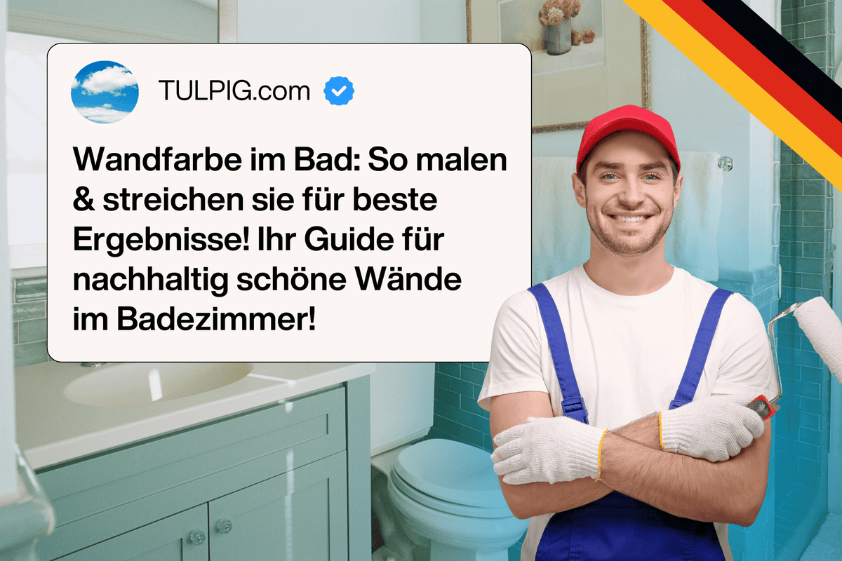 Wandfarbe im Bad